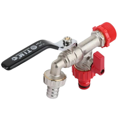 Металлопластиковый кран водоразборный DE1227-16 1/2" TIM заказать в Луганске в интернет магазине Перестройка недорого