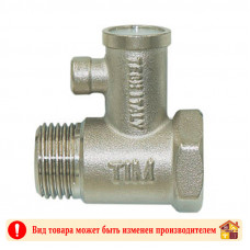 Металлопластиковый клапан предохранительный бойлер 1/2" Bl5812A TIM