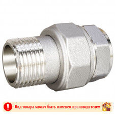 Металлопластиковая американка прямая латунная с никелевым покрытием 1/2" Металлопластиковая американка прямая латунная с никелевым покрытием 1/2"