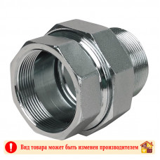 Металлопластиковая американка прямая латунная с никелевым покрытием 3/4" Металлопластиковая американка прямая латунная с никелевым покрытием 3/4"