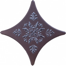 Плитка Stella brown border 110 Х 110 R мм. 40 шт.