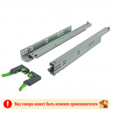 Направляющие с доводчиком /скрытый монтаж/ полное выдвижение Firmax Smartline L-400 мм