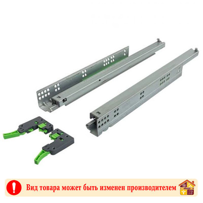 Направляющие с доводчиком /скрытый монтаж/ полное выдвижение Firmax Smartline L-400 мм заказать в Луганске в интернет магазине Перестройка недорого
