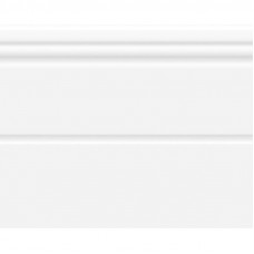 Плитка Керамик белый плинтус 01 200 Х 250 мм.