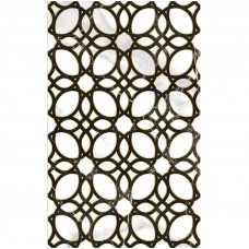Плитка Фиеста ДЕКОР белый 01 (Unitile) 250 Х 400 мм.