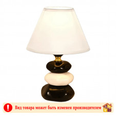 Лампа настольная 18328/1 h250 черный/белый