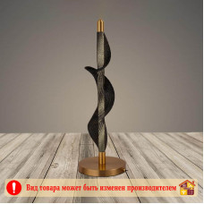 Лампа настольная 38707/1Т А ВRASS+BK 14W