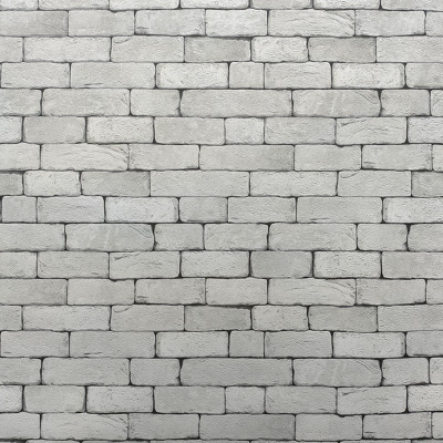 Обои 505201 Кирпичи бело-серый ДЕКОР 1,06 Х 10,05 м. заказать в Луганске в интернет магазине Перестройка недорого