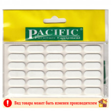 Амортизатор овальный Белый EVA PACIFIC 22 Х 8 мм
