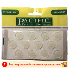 Амортизатор силиконовый Прозрачный PACIFIC 18 Х 3,8 мм 12 шт
