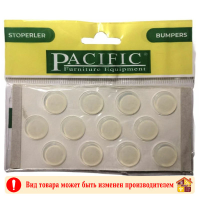 Амортизатор силиконовый Прозрачный PACIFIC 18 Х 3,8 мм 12 шт заказать в Луганске в интернет магазине Перестройка недорого