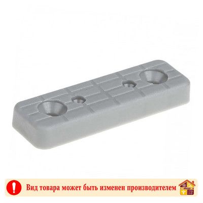 Подпятник пластиковый Серый MESAN 6 Х 15 Х 50 мм 20 шт заказать в Луганске в интернет магазине Перестройка недорого