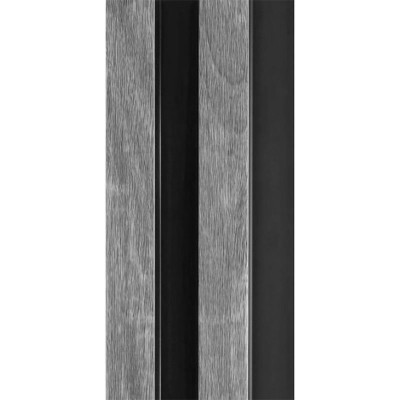 Панель проф 3Д-ХL 406 Дуб серый 122 Х 21 мм. 2,95 м. заказать в Луганске в интернет магазине Перестройка недорого