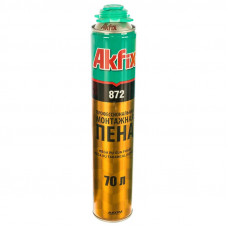 Пена монтажная ПРОФИ 70 AKFIX 872 1000 г.