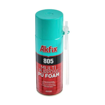 Пена монтажная бытовая 805 mini AKFIX 350 г. заказать в Луганске в интернет магазине Перестройка недорого