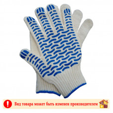Перчатки 5-ти Нитка Волна Белый