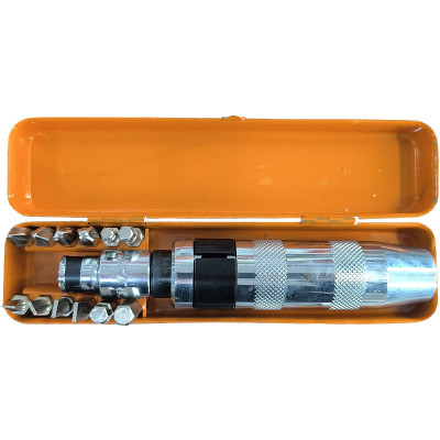 Отвертка ударная c набором бит Н1060 13 шт. заказать в Луганске в интернет магазине Перестройка недорого