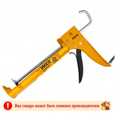 Пистолет для герметиков полукорпусной усиленный INGCO Industrial HCG0909 230 Х 1,0 мм.