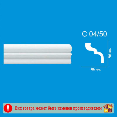 Плинтус потолочный С06/30 Колосок золото 2м. заказать в Луганске в интернет магазине Перестройка недорого