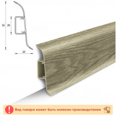 Плинтус 208 Дуб мокко Классик 55 мм. 2,2 м.