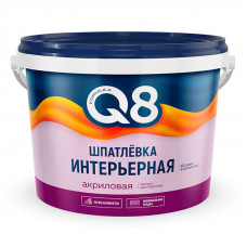 Шпаклевка акриловая интерьерная Формула Q8 3 кг.