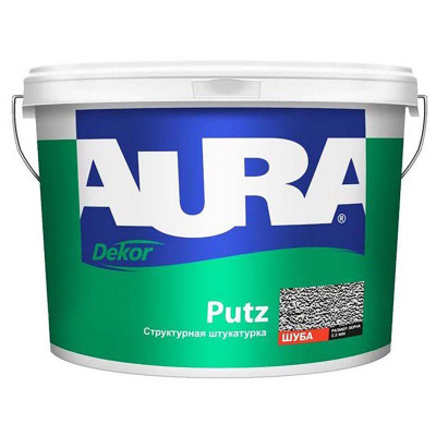 Штукатурка декоративная AURA Dekor Putz короед зерно 2 мм. заказать в Луганске в интернет магазине Перестройка недорого