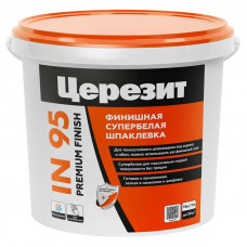 Шпаклевка Церезит 95/18 полимерная всесезонная 18 кг.