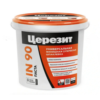 Шпаклевка Ceresit IN90/18 финишная 18 кг. заказать в Луганске в интернет магазине Перестройка недорого