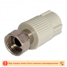Полипропилен муфта с накладной гайкой 25х3/4 100/20