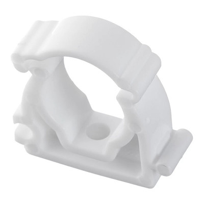 Полипропилен крепление с защелкой Белый 20 мм Valfex заказать в Луганске в интернет магазине Перестройка недорого