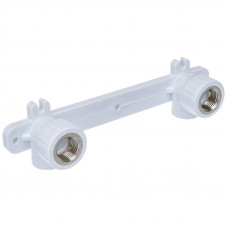 Полипропилен планка под смеситель Белый внутренняя резьба 20 мм 1/2 Valfex