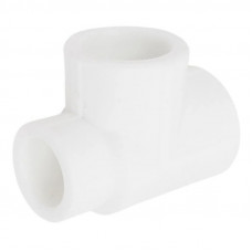 Полипропилен тройник Белый 25 Х 25 Х 20 мм Valfex