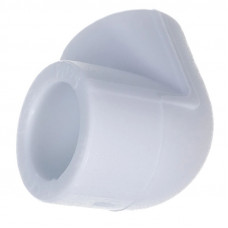 Полипропилен отвод 20 мм. 90° белый Valfex
