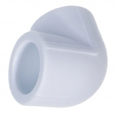 Полипропилен отвод 25 мм. 90° белый Valfex