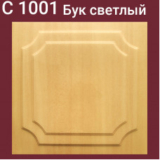 Плита потолочная С1001 бук светлый 8 шт./упак. 50 Х 50 см. 2 кв.м.