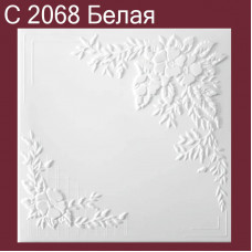 Плита потолочная С2068 Белая