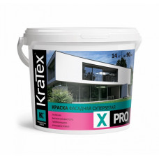Краска латексная KRATEX фасадная 3 кг. (PRO)