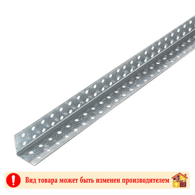 Уголок перфорированный оцинкованный 20 Х 20 Х 0,4 мм. 3 м. Knauf 809406 заказать в Луганске в интернет магазине Перестройка недорого