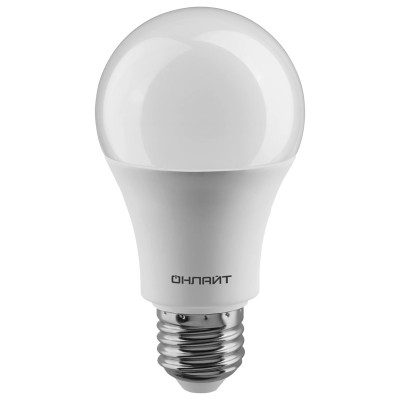 Лампа ОНЛАЙТ LED A60 13W 4K E27 заказать в Луганске в интернет магазине Перестройка недорого