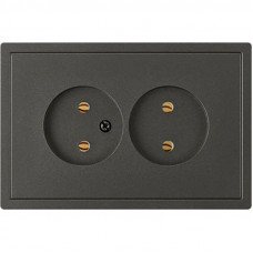 Розетка 2-я бытовая 16-0641 MOKKO