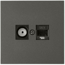 Розетка компьютерная+TV 6651 MOKKO