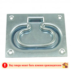 Ручка откидная скрытая 100 Х 80 мм с цинковым покрытием