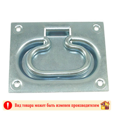 Ручка откидная скрытая 100 Х 80 мм с цинковым покрытием заказать в Луганске в интернет магазине Перестройка недорого