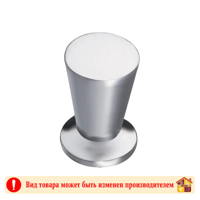 Ручка-кнопка К-1010 матовый хром заказать в Луганске в интернет магазине Перестройка недорого