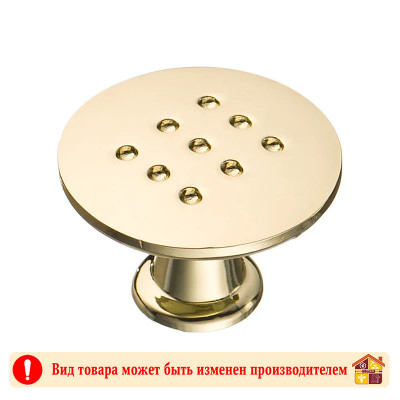 Ручка-кнопка К-1060 золото 9274 заказать в Луганске в интернет магазине Перестройка недорого