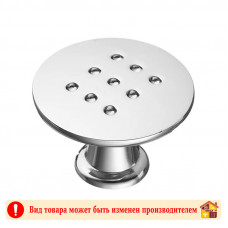 Ручка-кнопка К-1060 хром 9274