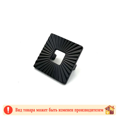 Ручка-кнопка 8006 Черный матовый заказать в Луганске в интернет магазине Перестройка недорого