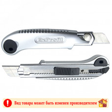 Нож 18 мм. DK605 хром металл 5 лезвий X-PERT 24-144