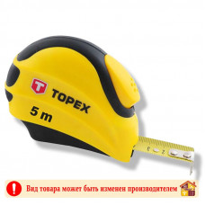 Рулетка TOPEX 5 м. 19 мм. Ergo design с автостопом