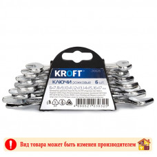 Набор ключей комбинированных 6 шт. KROFT